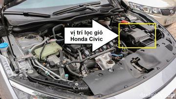 Các hạng mục bảo dưỡng Honda Civic 10.000 km