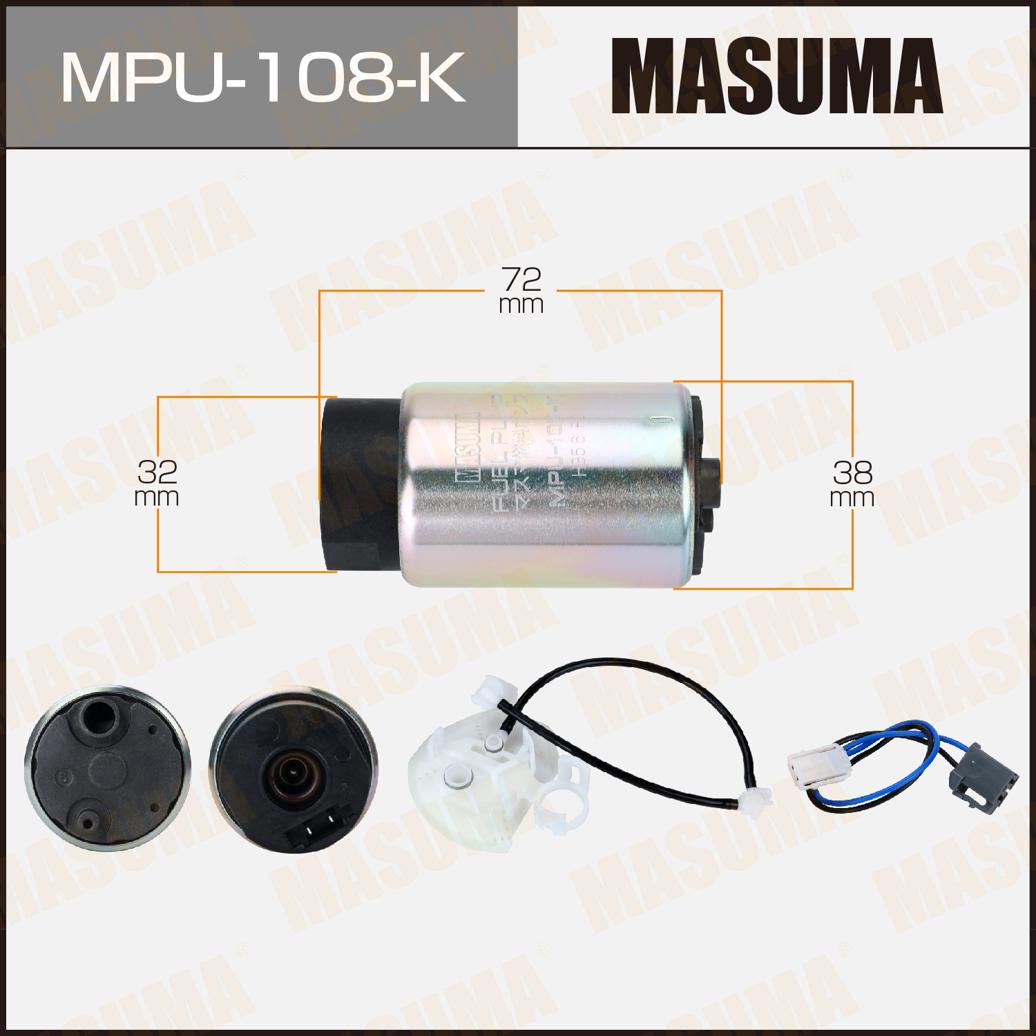 Bơm Xăng Cổ Lùn Toyota Camry Mã phụ tùng MPU-108