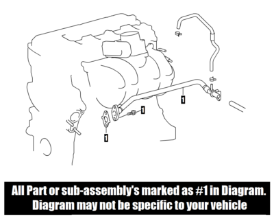 Ống Dẫn Nước Sưởi Van Hằng Nhiệt ( Nhựa) Toyota Fortuner Mã phụ tùng 1626875091