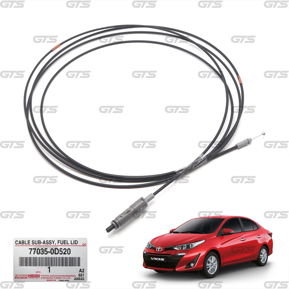 Giảm Xóc Trước Phải Toyota Vios OEM 339756