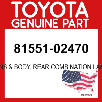 Đèn Hậu Miếng Ngoài Led - R Toyota Corolla Altis OEM 8155102470