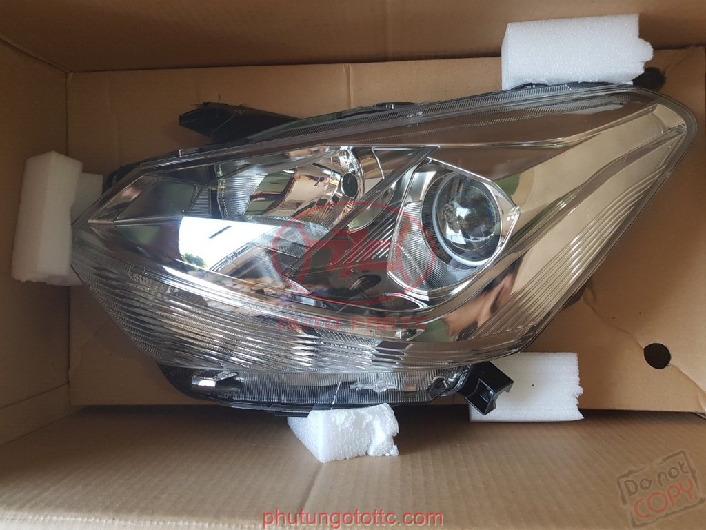 Vỏ Đèn Pha Trái Toyota Wigo Mã phụ tùng 81170bz340