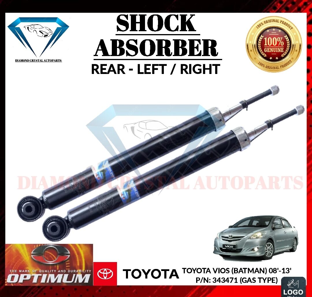 Giảm Xóc Sau Toyota Vios OEM 343471
