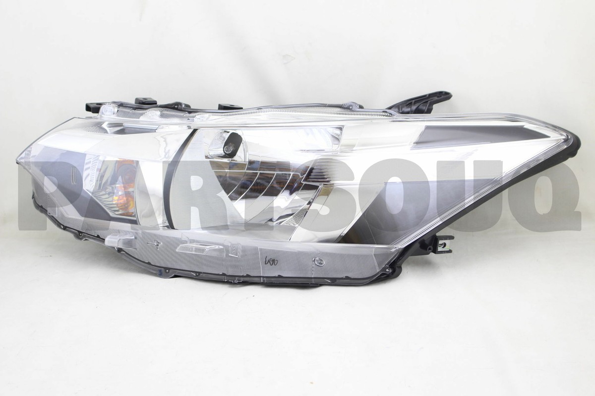 Đèn Pha Trái - Không Bexenon Toyota Vios Mã phụ tùng 811500D591