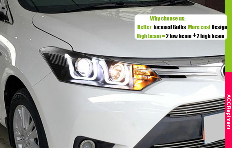 Đèn Pha Trái Có Bi Xenon Toyota Vios Mã phụ tùng 811700D751