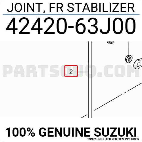 Rotuyn Cân Bằng Trước 30Cm Suzuki Ertiga Mã phụ tùng 4242063J00
