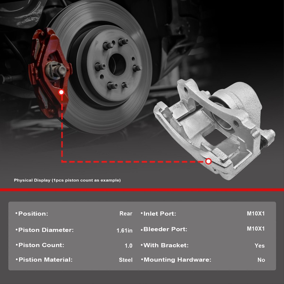 Piston Phanh Sau Lexus RX 350h / RX 450h Mã phụ tùng 478310E021
