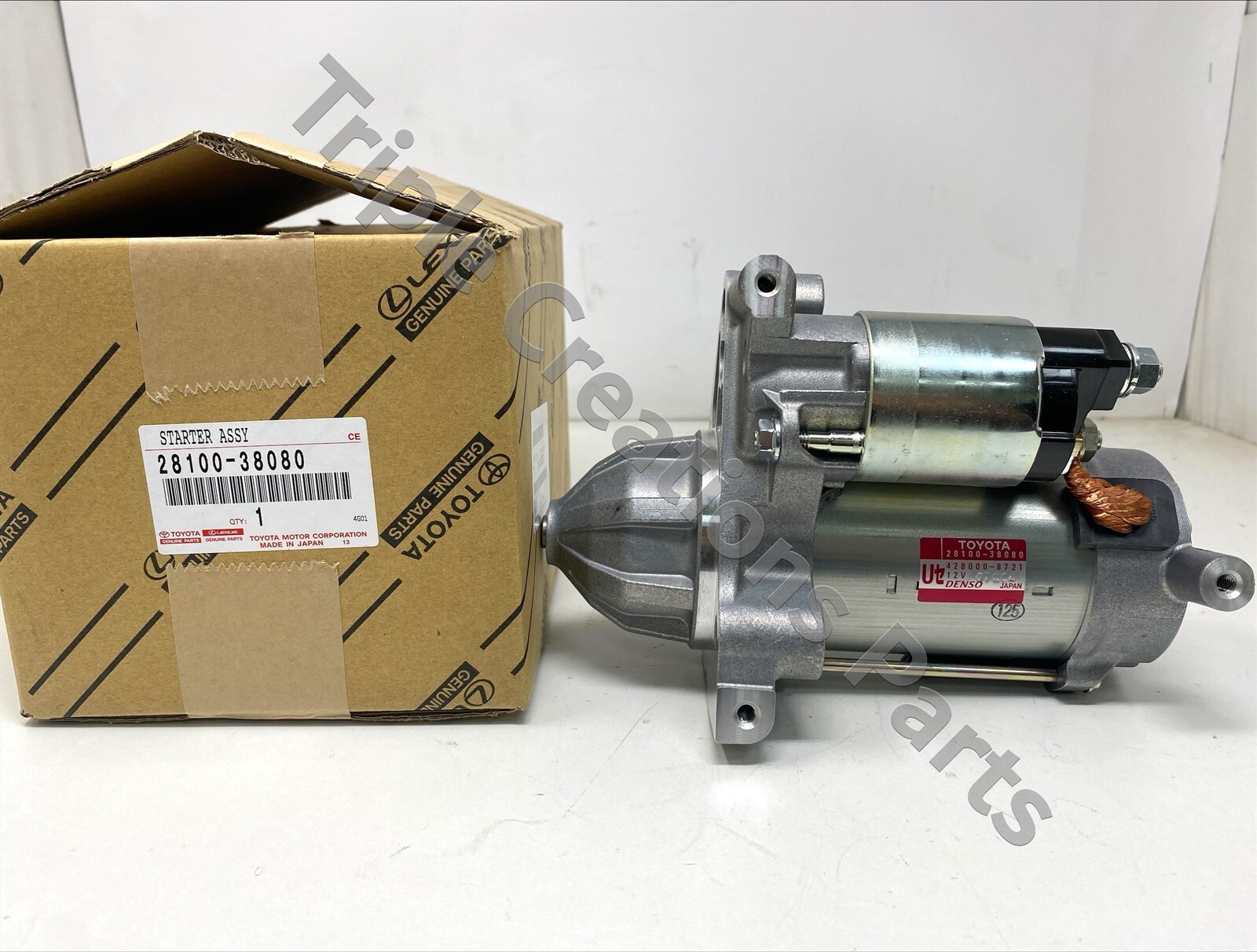 Máy Đề Khởi Động Lexus LX 570 Mã phụ tùng 2810038080