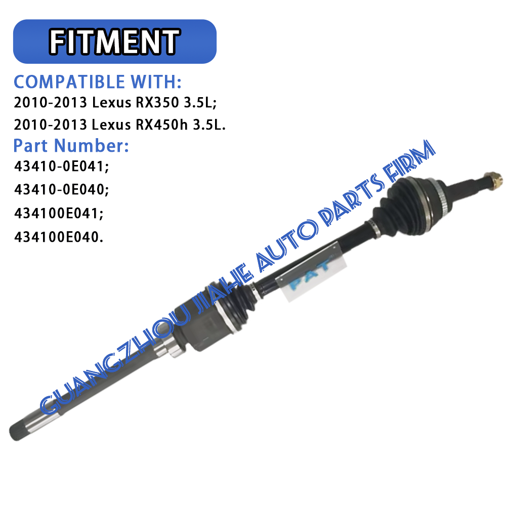 Trục Láp Phải Lexus RX 350h / RX 450h Mã phụ tùng 434100e041