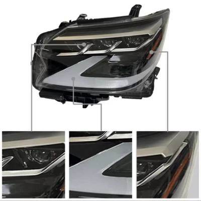 Vỏ Đèn Pha Trái Lexus LX 570 Mã phụ tùng 8117060d31