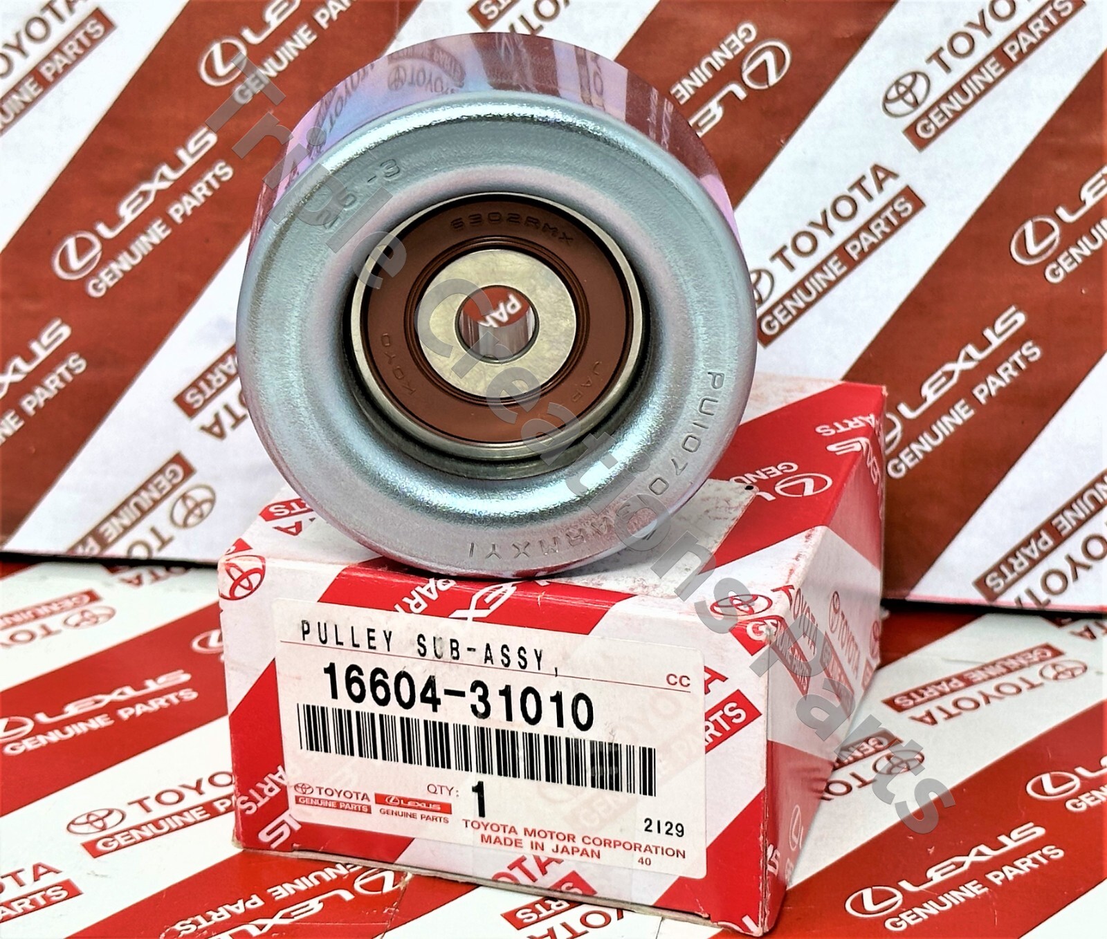 Puly Tì Dây Curoa Tổng Lexus RX 300/ 330/ 350 Mã phụ tùng 1660431010