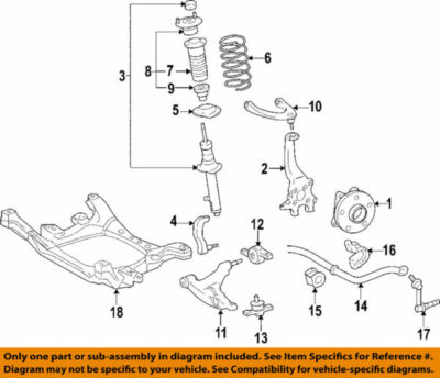 Giảm Xóc Trước Phải Lexus GS Mã phụ tùng 4851080431