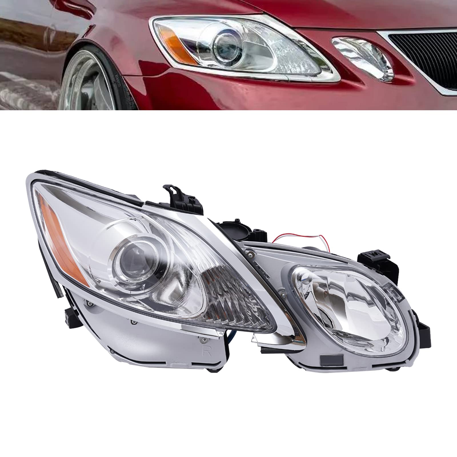 Đèn Pha Phải Lexus GS Mã phụ tùng 8114030B51