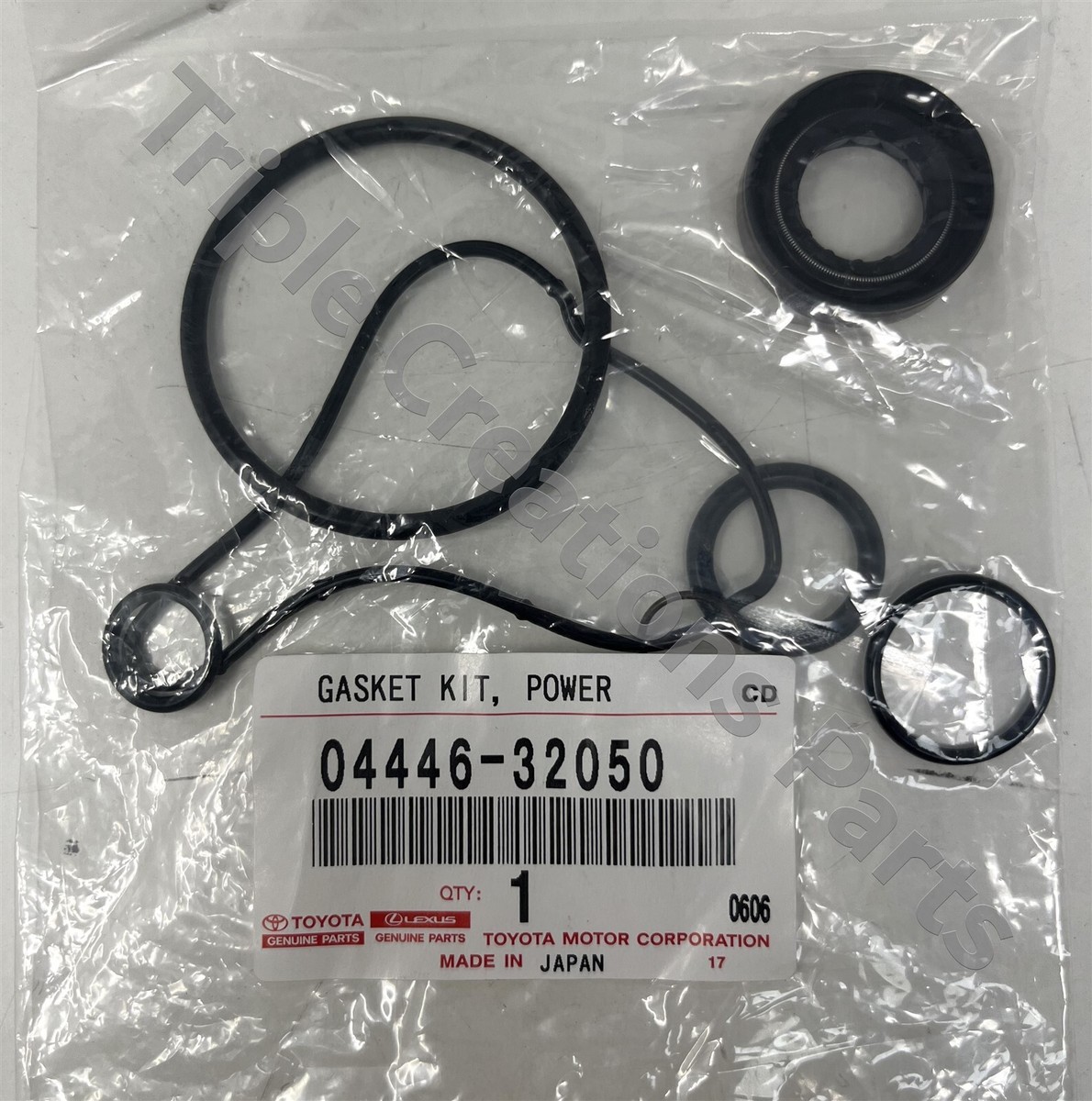 Bộ Gioăng Bơm Trợ Lực Lái Lexus RX 300/ 330/ 350 Mã phụ tùng 0444632050