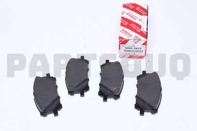 Má Phanh Trước Lexus RX 300/ 330/ 350 Mã phụ tùng 044650W070