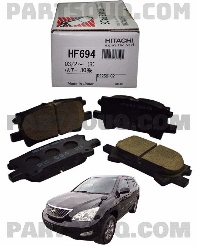 Má Phanh Sau Lexus RX 300/ 330/ 350 Mã phụ tùng 0446648090