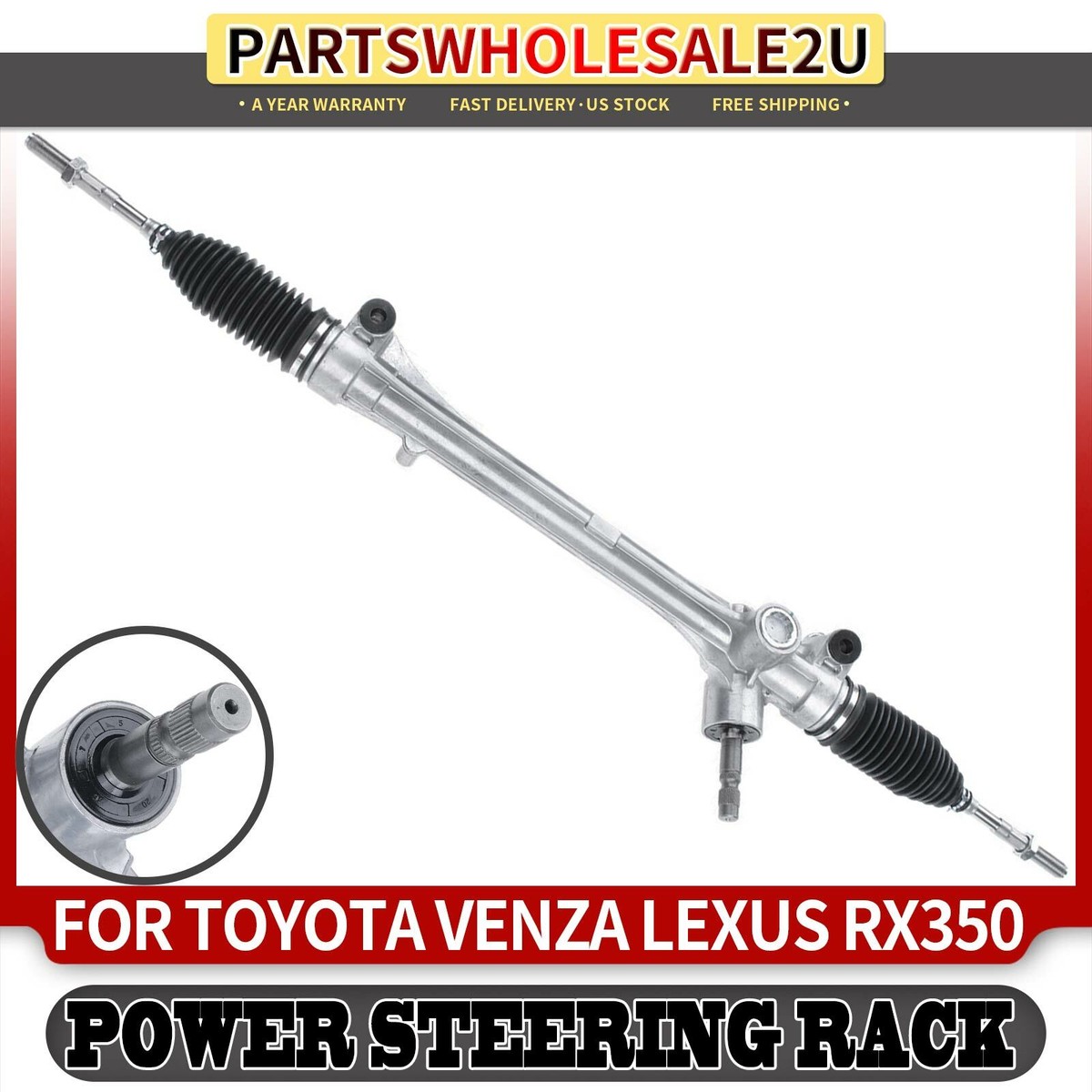 Thước Lái Lexus RX 350h / RX 450h Mã phụ tùng 455100t010