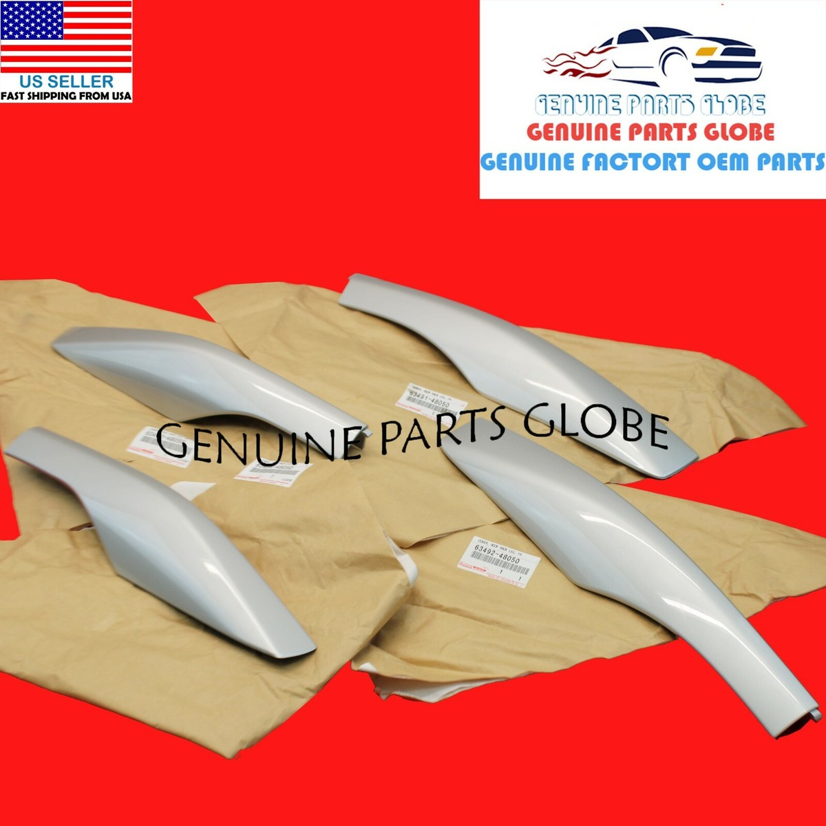 Ốp Đầu Giá Lóc Phía Trước Bên Phải Lexus RX 350h / RX 450h Mã phụ tùng 6349148050