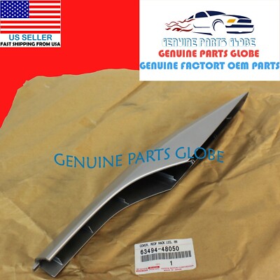 Ốp Đầu Giá Lóc Phía Trước Sau Trái Lexus RX 350h / RX 450h Mã phụ tùng 6349448050