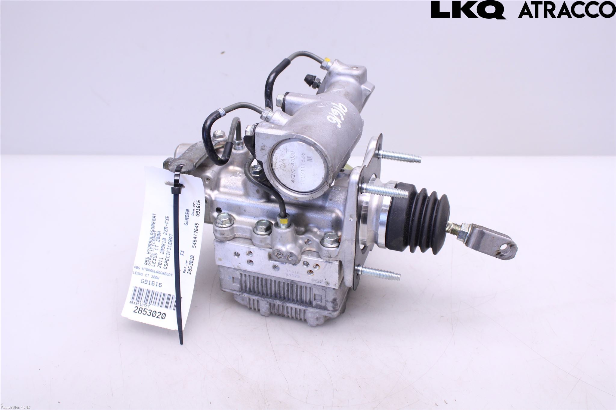 Cụm Điều Khiển Abs Lexus CT Mã phụ tùng 4705076040