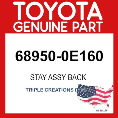 Ty Chống Cốp Hậu Phải Lexus RX 350h / RX 450h Mã phụ tùng 689500E160