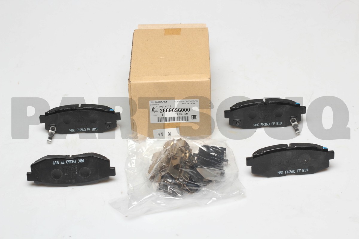 Má Phanh Trước Subaru Forester Mã phụ tùng 26296SG000
