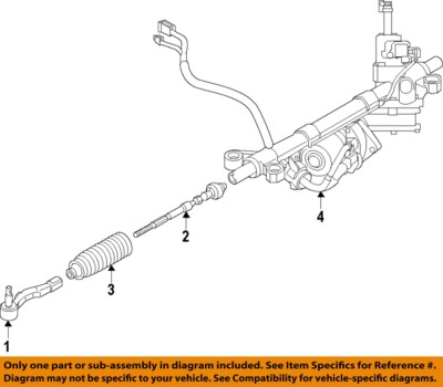 Rotuyn Lái Trong Subaru Forester Mã phụ tùng 34160xa010