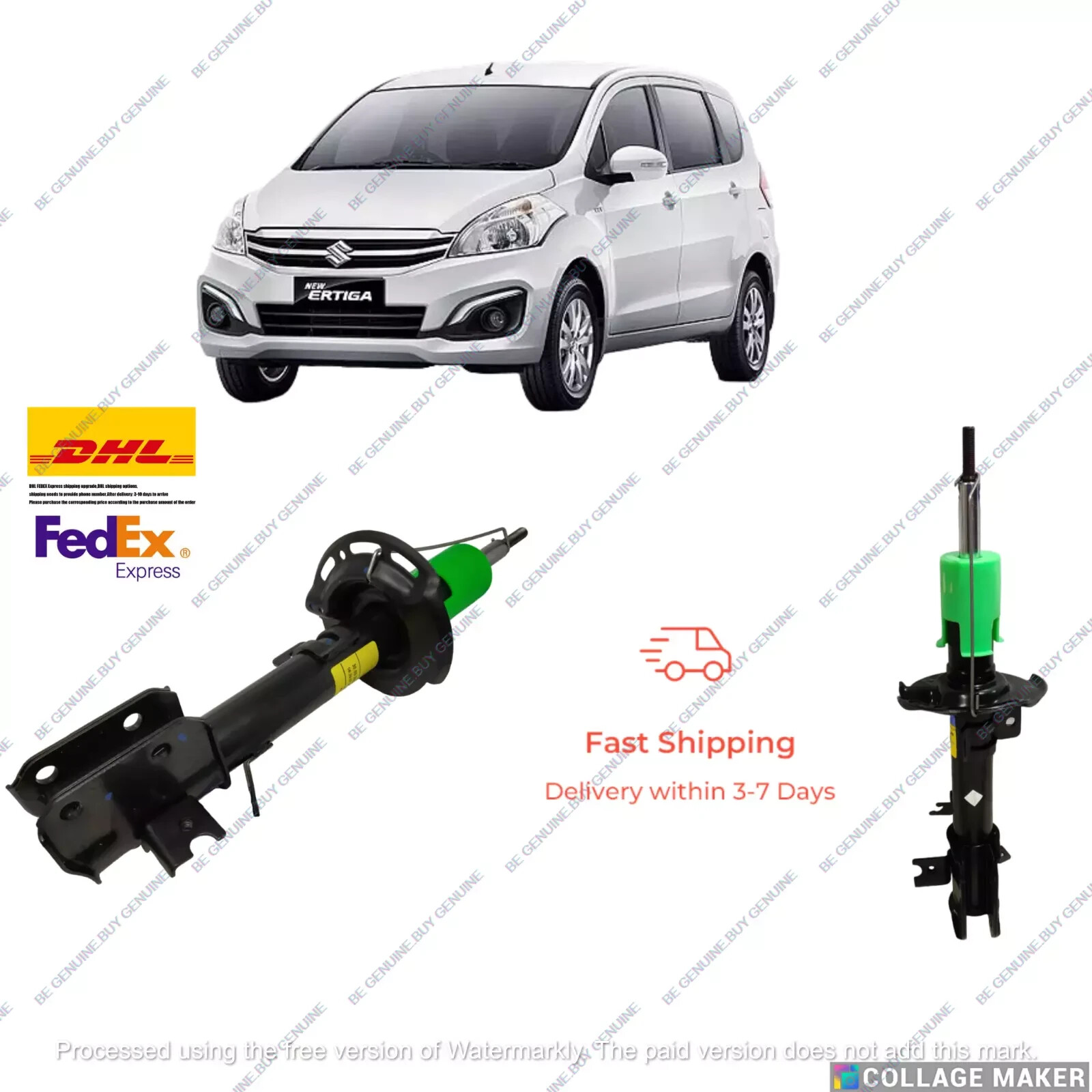 Giảm Xóc Trước Phải Suzuki Ertiga Mã phụ tùng 41601M60M01