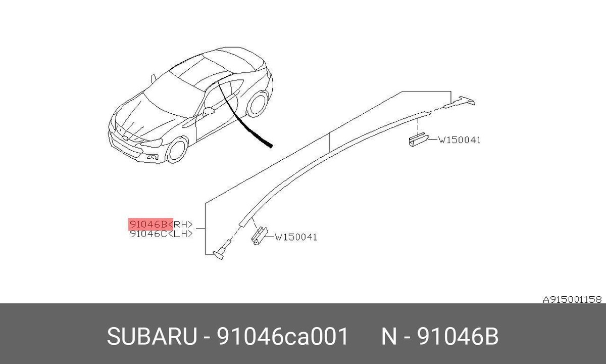 Rotuyn Cân Bằng Trước Subaru Forester OEM ML-C8001