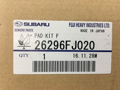 Má Phanh Trước Subaru Forester Mã phụ tùng 26296FJ020