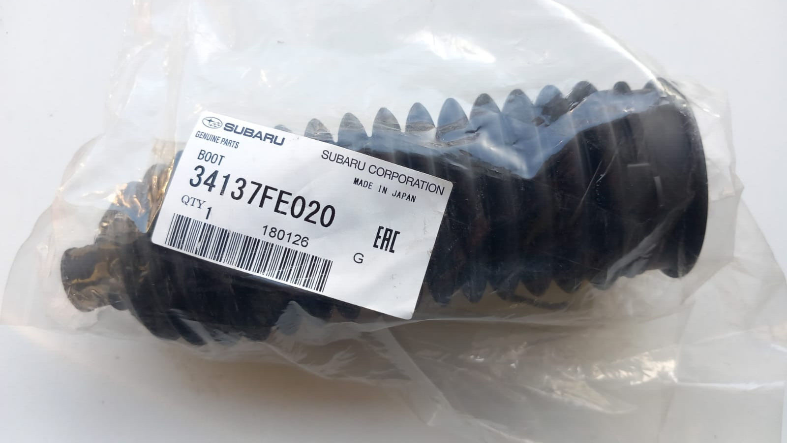 Cao Su Chụp Bụi Thước Lái Subaru Forester Mã phụ tùng 34137FE020