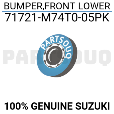 Ốp Đèn Gầm Phải - Có Lỗ Suzuki Swift Mã phụ tùng 71751M74L10