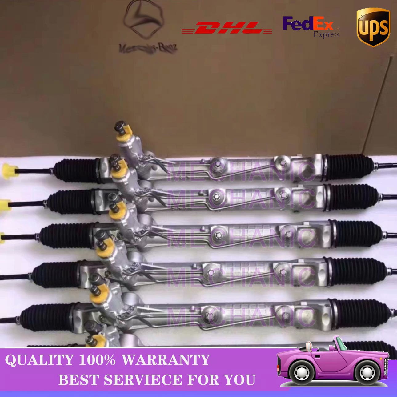 Thước Lái Không Cảm Biến Mercedes-Benz GL OEM A1644600500-OE