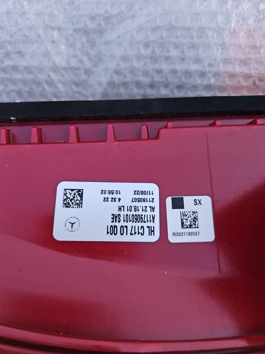 Đèn Hậu Trái Mercedes-Benz CLA Mã phụ tùng A1179060101