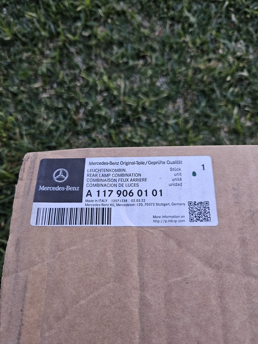 Đèn Hậu Trái Mercedes-Benz CLA Mã phụ tùng A1179060101