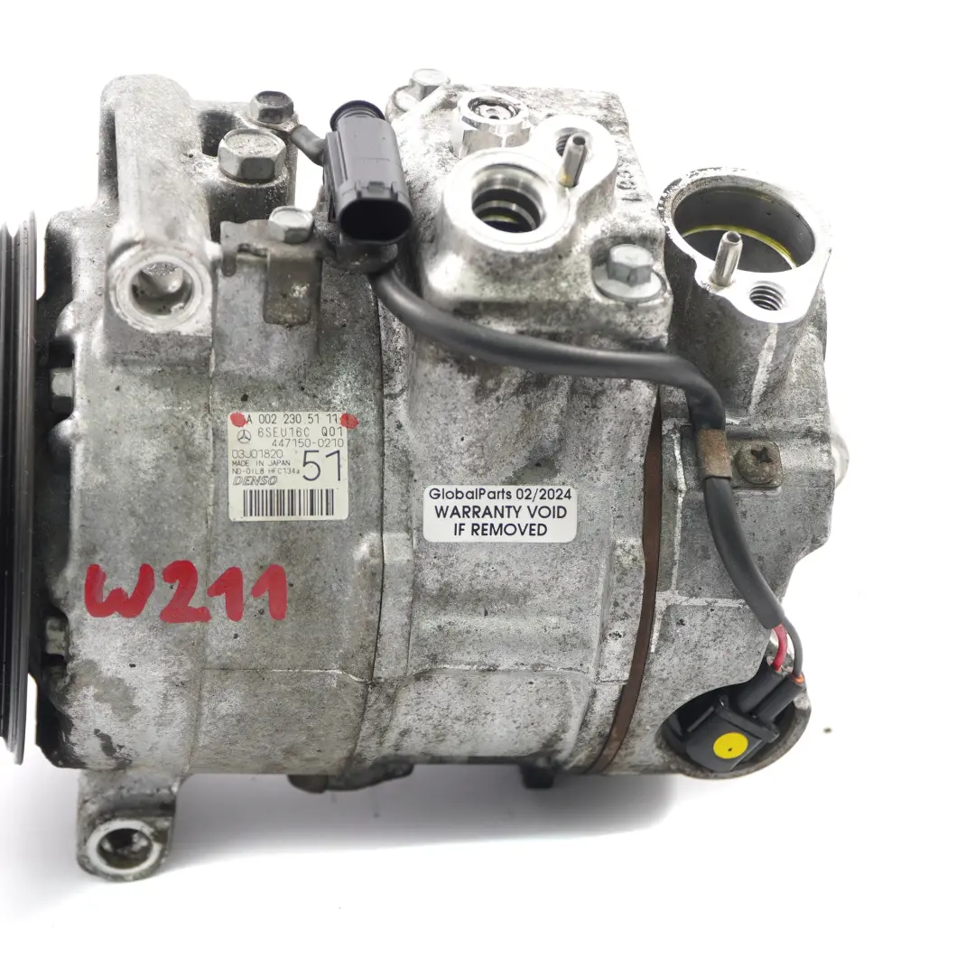 Lốc Điều Hòa Mercedes-Benz E Mã phụ tùng A0022305111