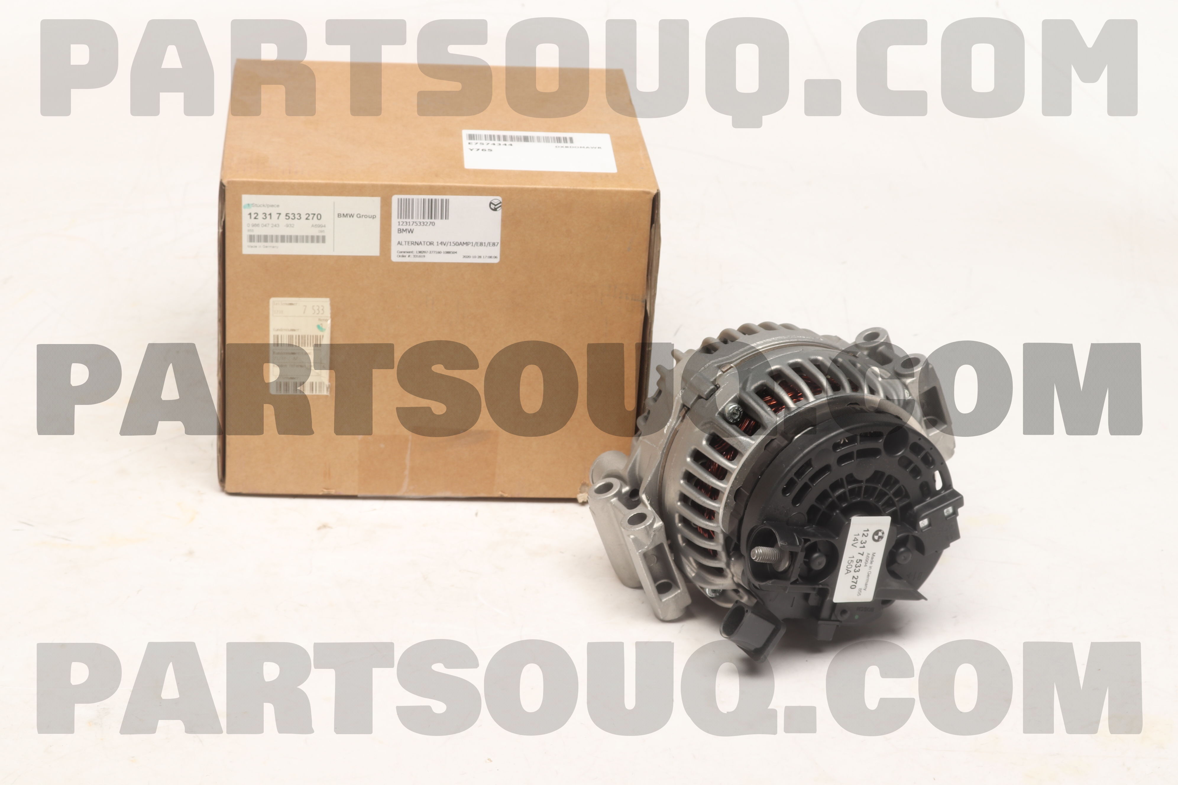 Máy Phát Điện 150A Bmw Seri 3 Mã phụ tùng 12317533270