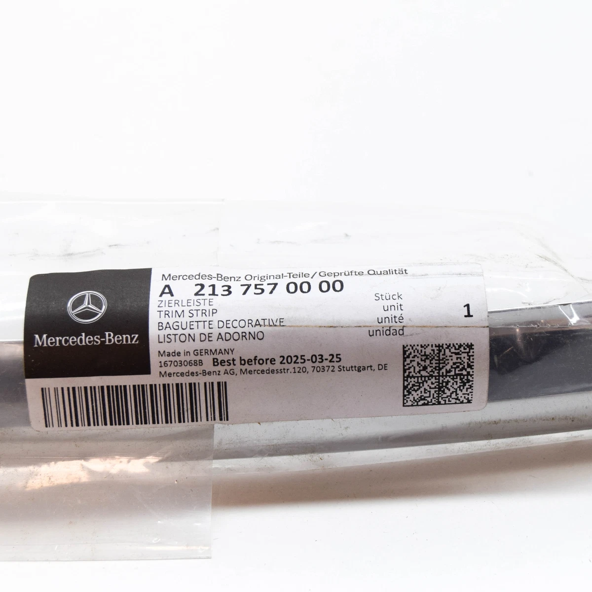 Nẹp Mạ Cốp Hậu Mercedes-Benz E Mã phụ tùng A2137570000