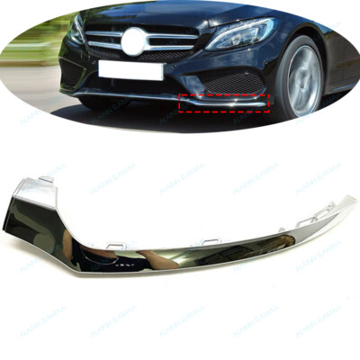Nẹp Mạ Cản Trước Trái Mercedes-Benz C Mã phụ tùng A2058851374