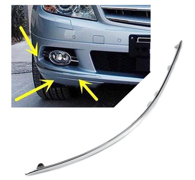 Nẹp Mạ Ốp Đèn Gầm Trước Phải Mercedes-Benz C Mã phụ tùng A2048850821