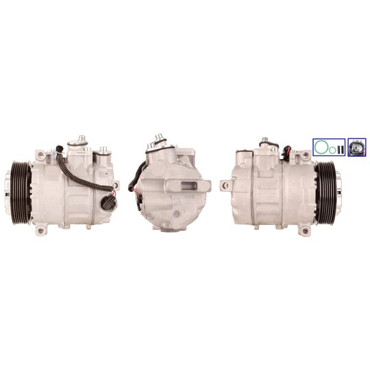 Lốc Điều Hòa Mercedes-Benz C Mã phụ tùng A0002306211