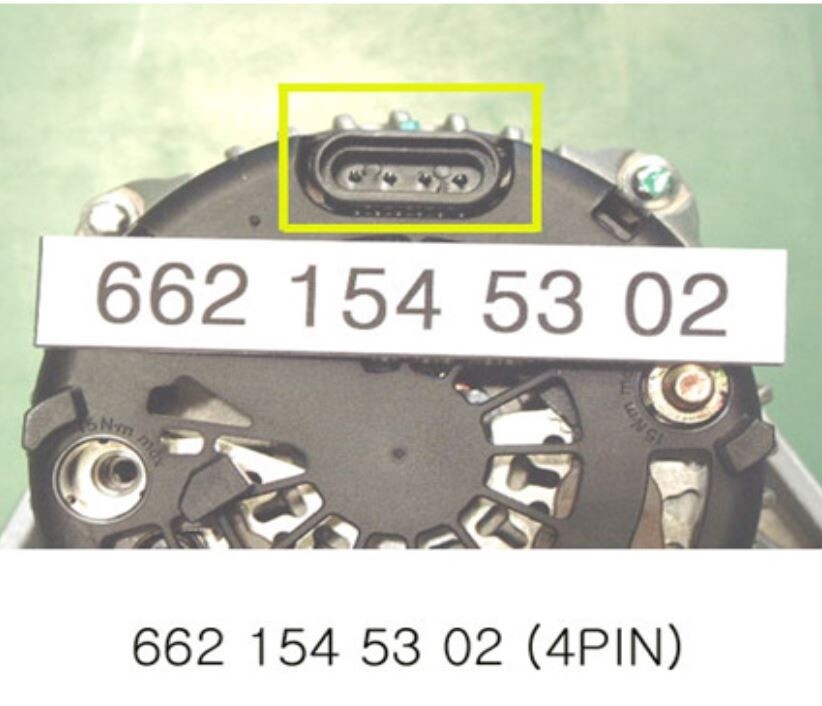 Máy Phát Điện Mercedes-Benz MB Mã phụ tùng 6621545302