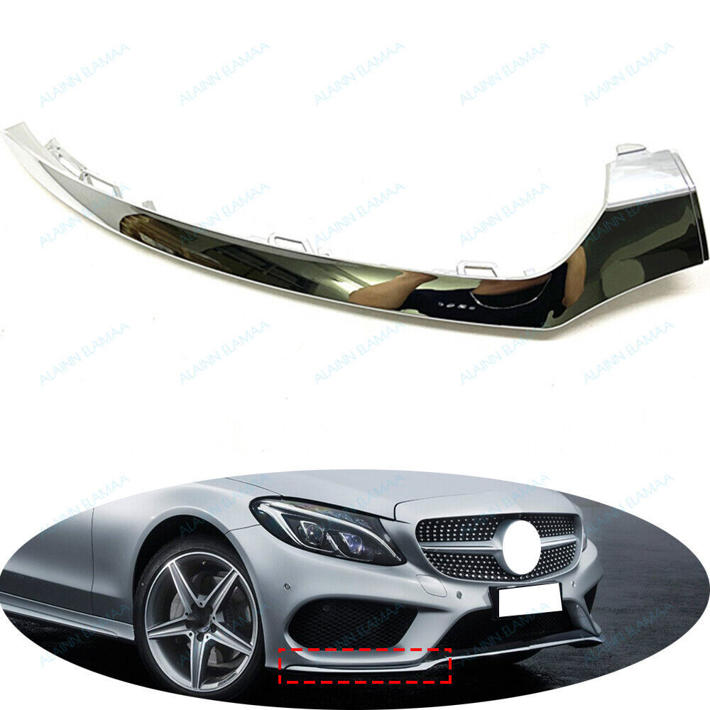 Nẹp Mạ Cản Trước Phải Mercedes-Benz C Mã phụ tùng A2058851474