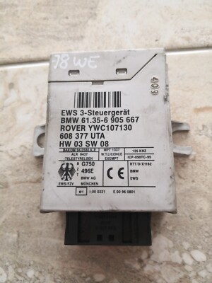 Hộp Điều Khiển Đánh Lửa Động Cơ Bmw Seri 3 Mã phụ tùng 61356905667
