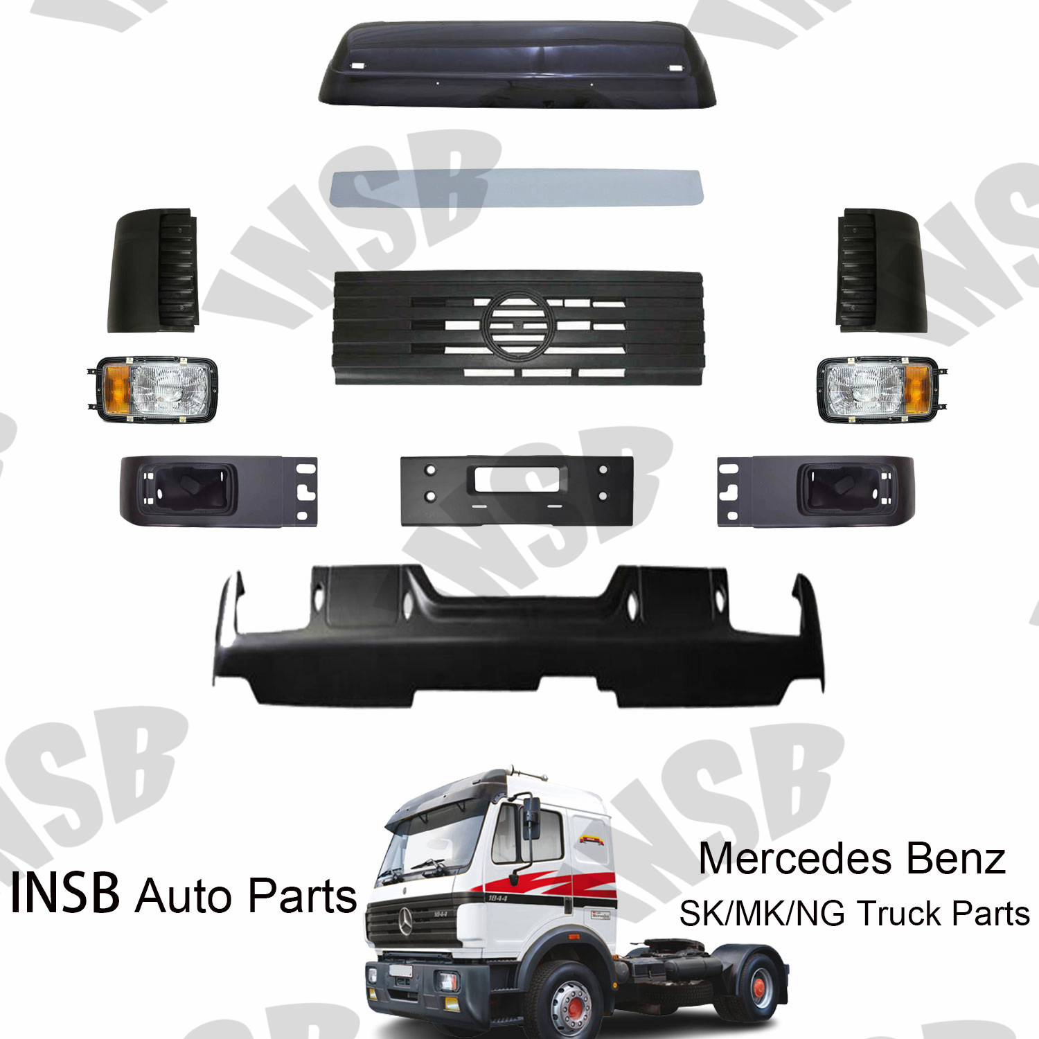 Giàn Nóng Mercedes-Benz GLK OEM MP3782