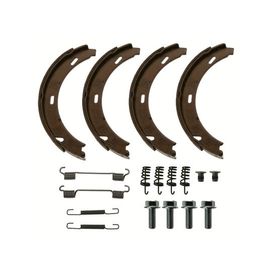 Guốc Phanh Tay Mercedes-Benz clk Mã phụ tùng A2034200120