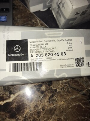 Lưỡi Gạt Mưa Mercedes-Benz GLC Mã phụ tùng A2058204503
