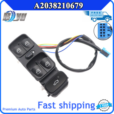 Công Tắc Lên Xuống Kính Tổng Mercedes-Benz C Mã phụ tùng A2038210679