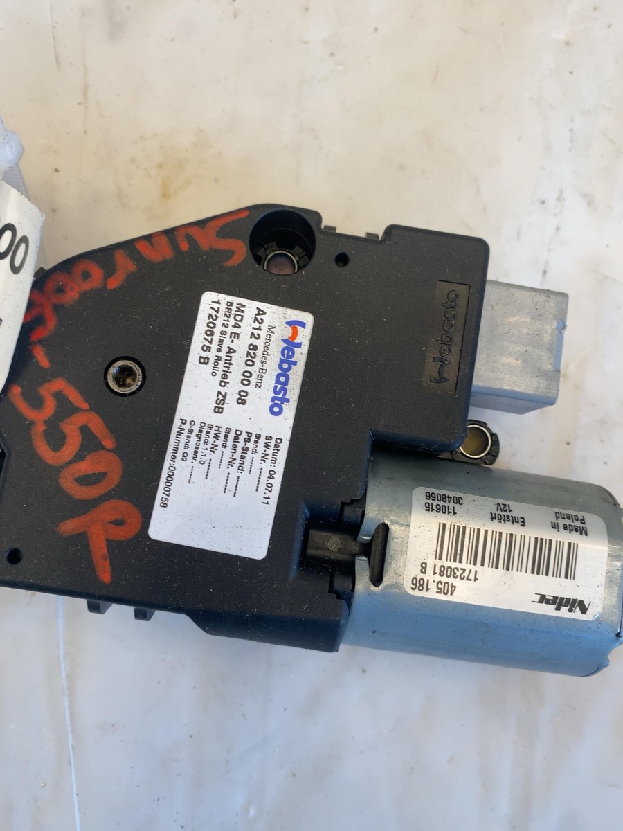 Mô Tơ Cửa Sổ Trời Mercedes-Benz E Mã phụ tùng A2128200008