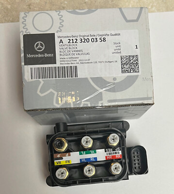 Van Chia Hơi Nâng Gầm Sau Mercedes-Benz E Mã phụ tùng a2123200358